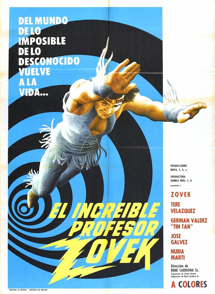 El increíble profesor Zovek (1972)